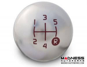 FIAT 500 Gear Shift Knob - Genuine ABARTH - Carbon Fiber